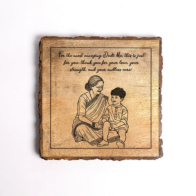 Most Amazing Dadi Wood Showpiece - Square media 5