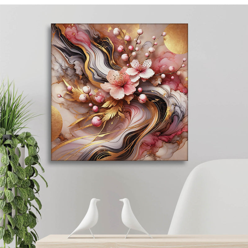 Flora Finova Floral Canvas Wall Painting