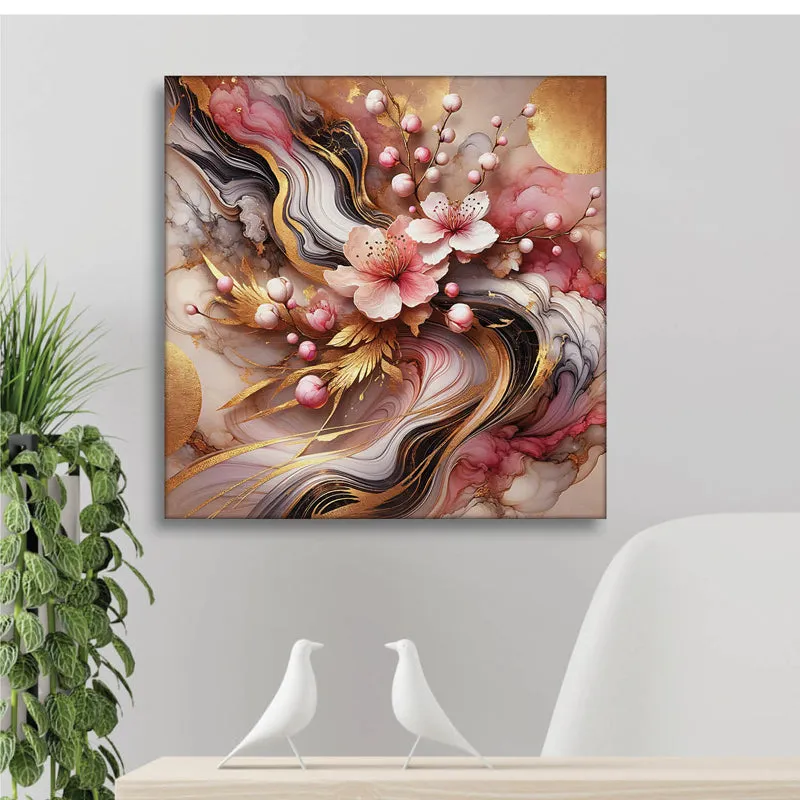 Flora Finova Floral Canvas Wall Painting media 1