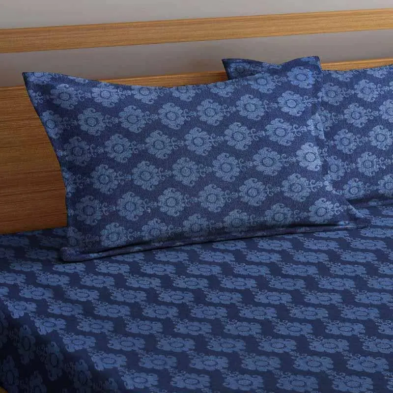 Maira Printed Cotton Bedsheet - 300 TC media 4