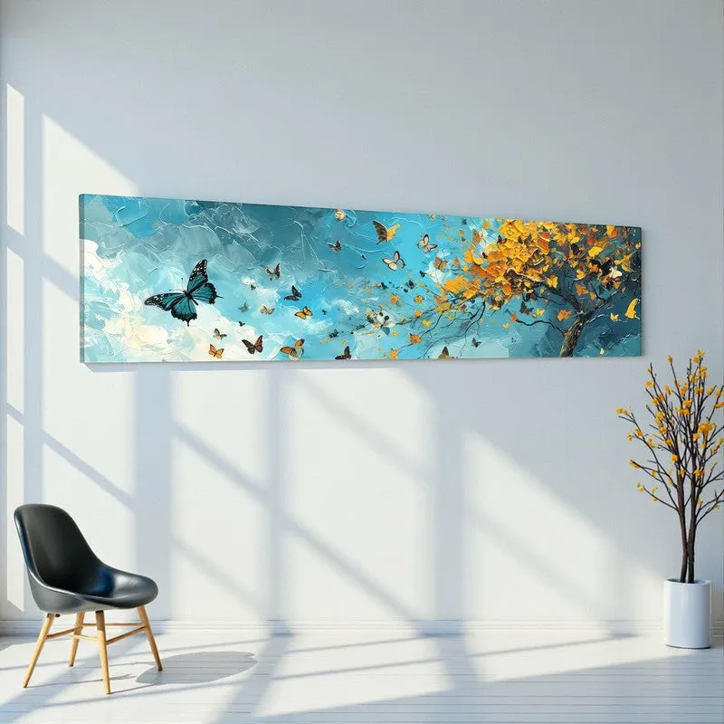 Jardin De Papillons Canvas Wall Art media 3