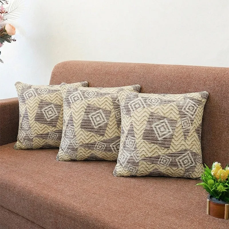 ModMatrix Cushion Cover (Beige) - Set Of Three media 1