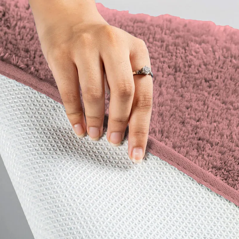 Vegas Luxe Micro Fiber Area Rug - Pink media 4