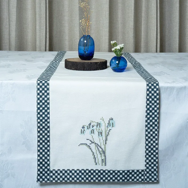 Lily Grace Cotton Table Runner media 3