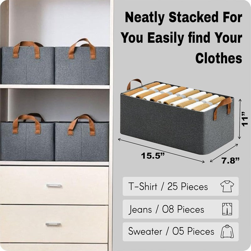 Laxis SmartFold Cloth Organizer - Set Of Six media 8
