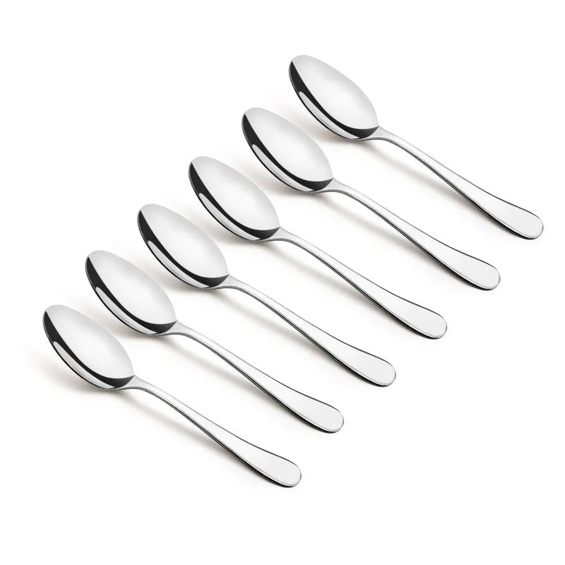 Baguette Stainless Steel Tea Spoon - Set of Six media 3