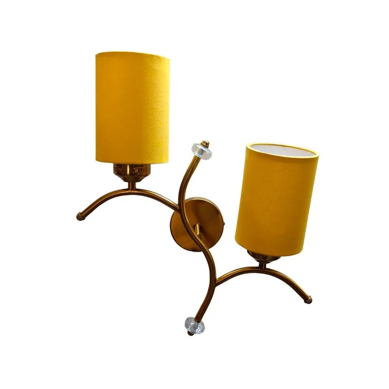 LumiBranch Dual Cotton Wall Lamp - Yellow media 4