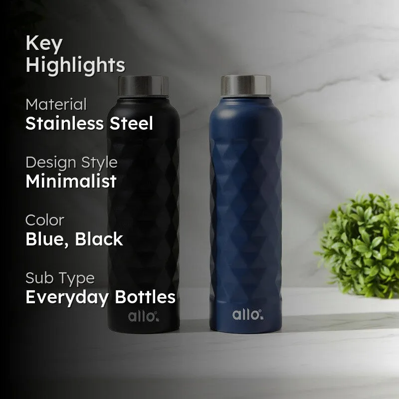 CoolRipple Stainless Steel Water Bottle (950 mL Each) - Set Of Two media 2
