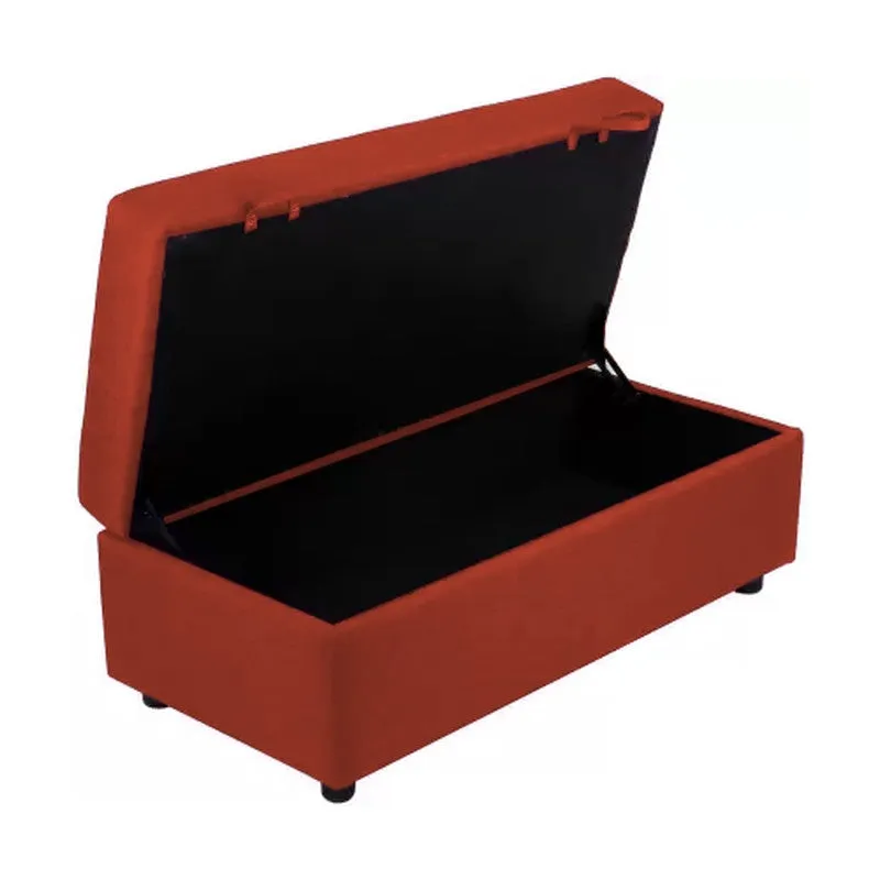 Zaviro Nuvia Ottoman - Orange media 4