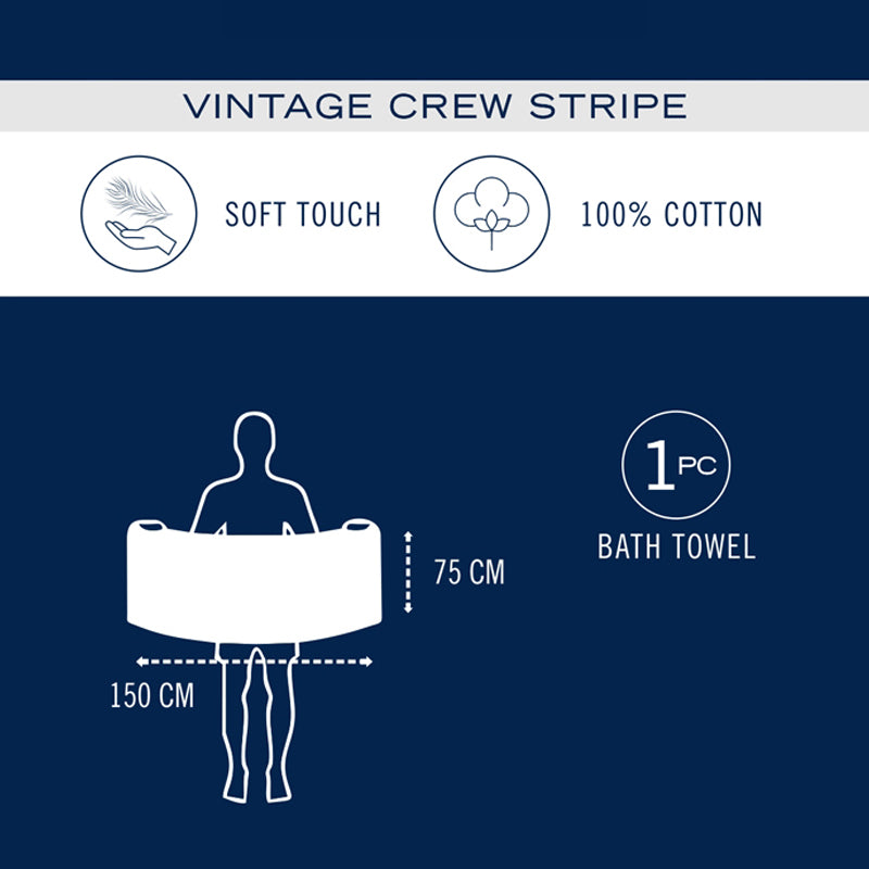 Nautica Dove Dual Down Bath Towel - Grey media 7