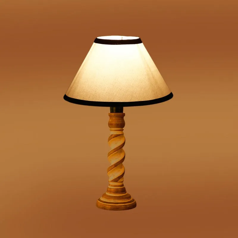 Modera Nexo Wooden Table Lamp - White media 7