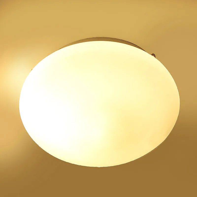 Haloir Flush Mount Glass Ceiling Lamp media 1