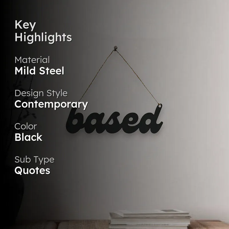Based Mild Steel Wall Accent media 2