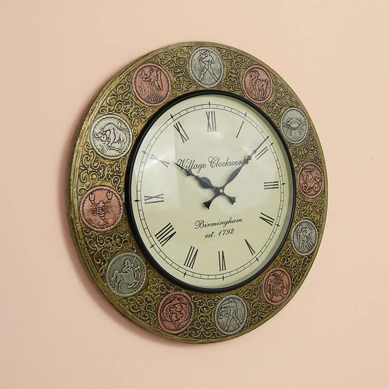 Astro Sign Vintage Wall Clock media 4