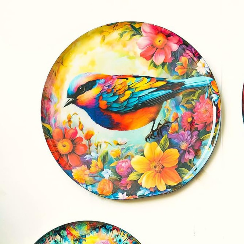 Birds of Paradise Wall Plates - Set Of Five media 4