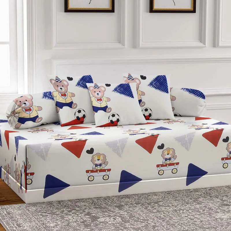Animal Pals Diwan Set - Six Piece Set media 1