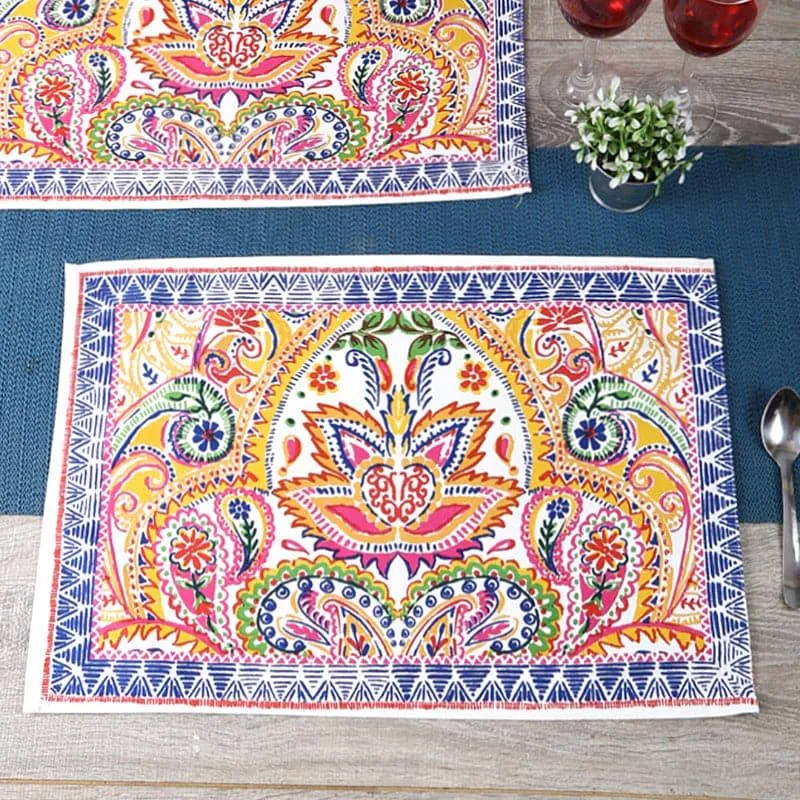 Over The World Table Mat - Set Of Six media 1