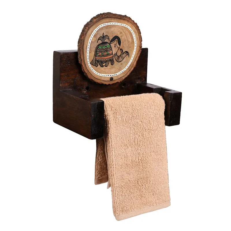 Kripa Handcrafted Towel Hanger media 5