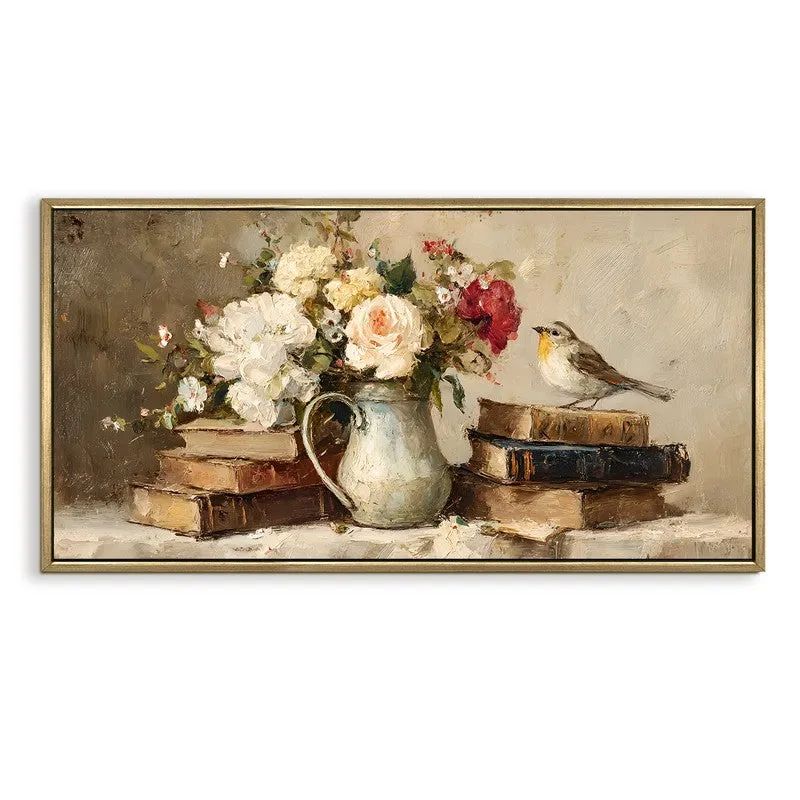 Timeless Nest Canvas Wall Painting With Frame media 3