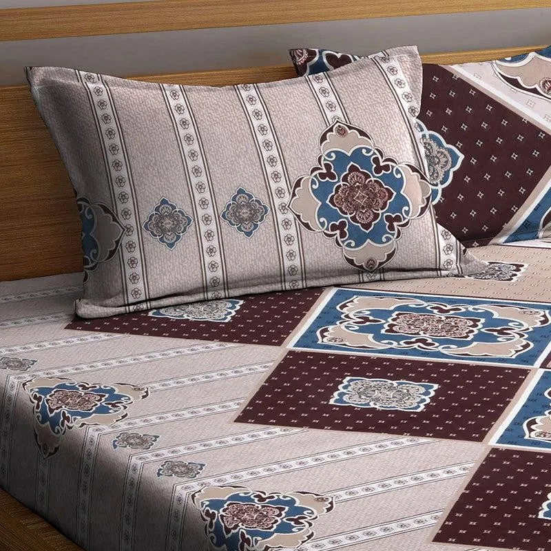 Waldo Ethnic Bedsheet - 180 GSM media 5
