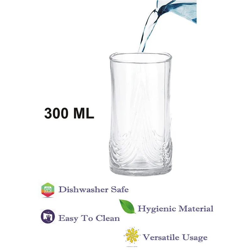 Rafferty 1000 mL Water Bottle With 300 mL Glasses - Seven Piece Set media 6