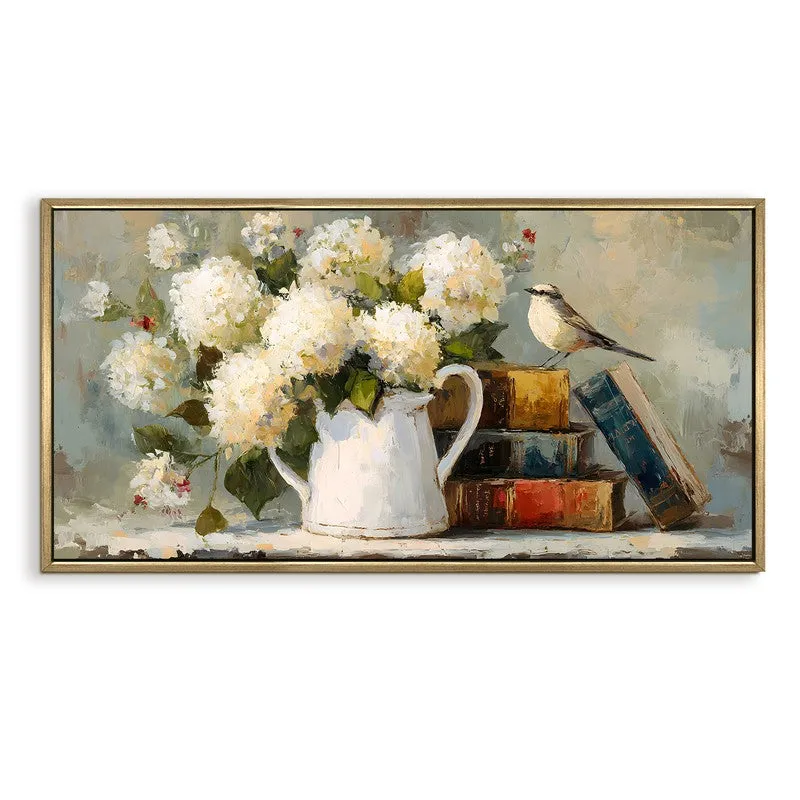Antique Canvas Wall Painting With Frame media 3