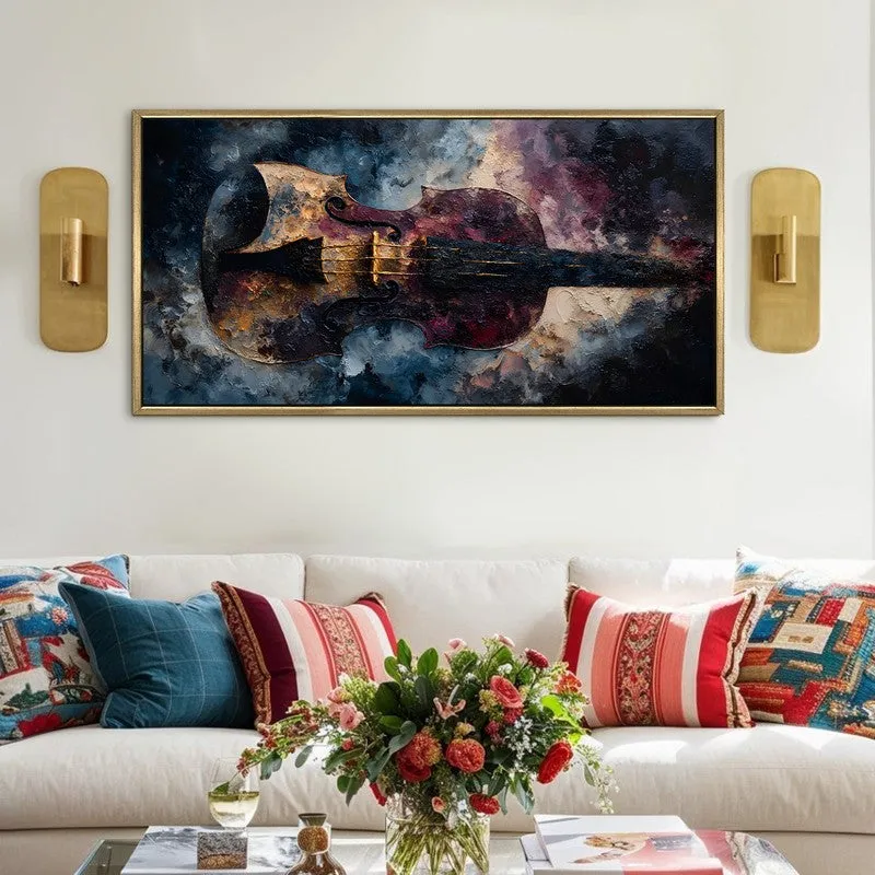 Electric Indigo Canvas Wall Art media 1