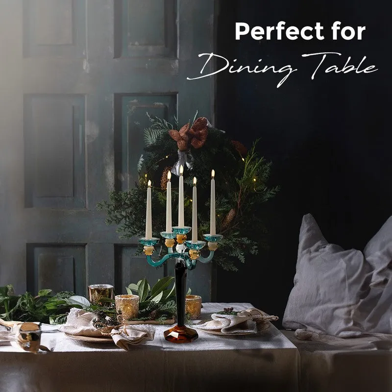 Prism Crystal Candle Holder media 7