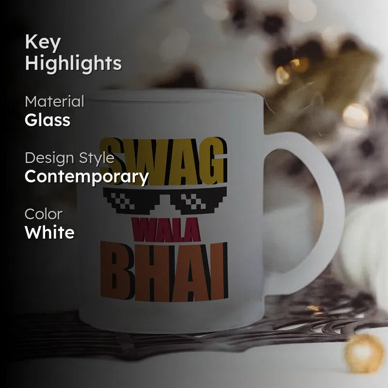 Swag Glass Coffee Mug (330 mL) media 2