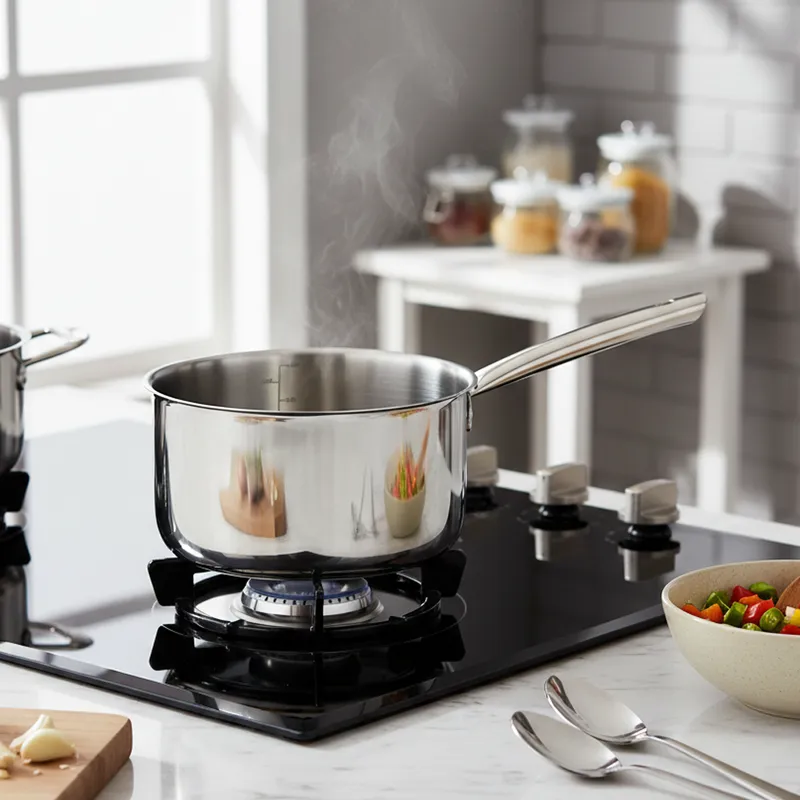 Bergner Induction Safe Saucepan - 2200ml/7 Inches media 1