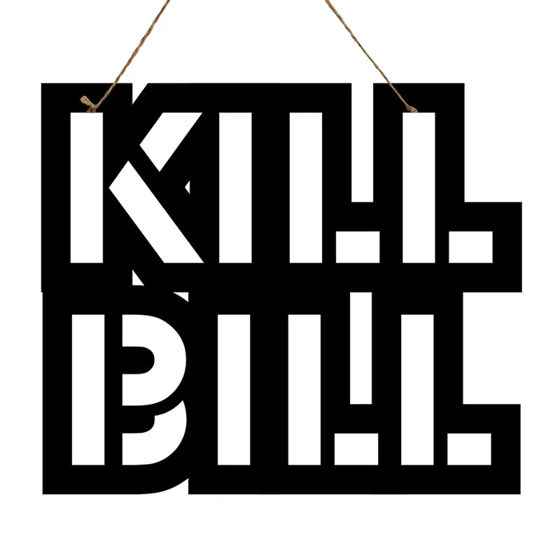 Kill Bill Mild Steel Wall Accent media 3