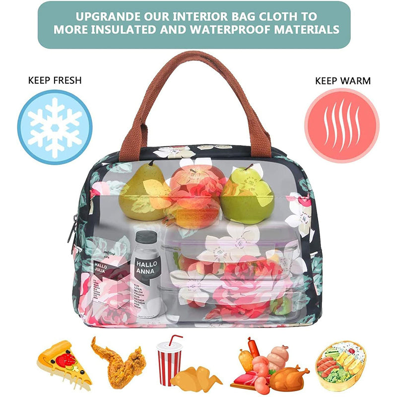 Geo Bite Nylon Lunch Bag media 4