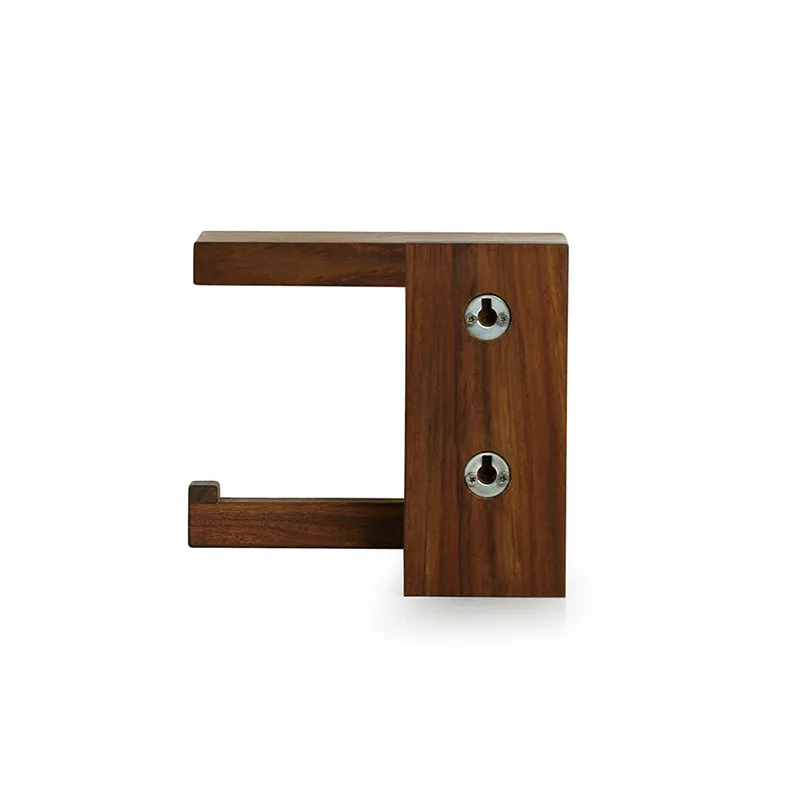 Hylde Sheesham Wood Wall Shelf media 4