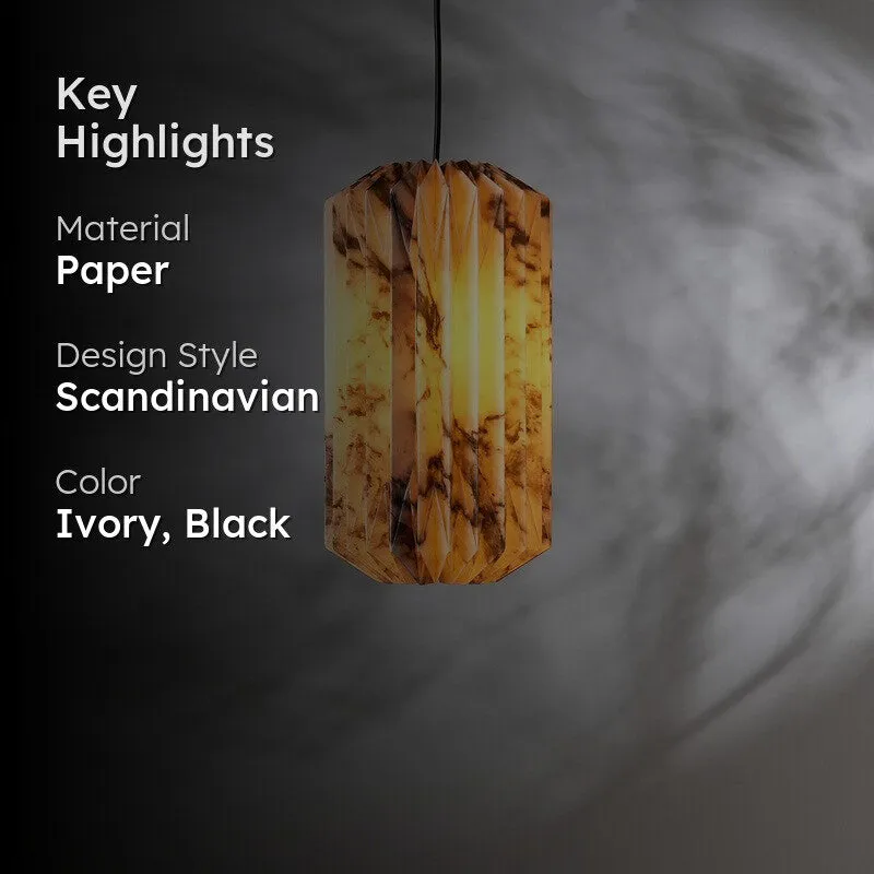 Fig Living Drum Pendant Ceiling Lamp - Ivory media 2