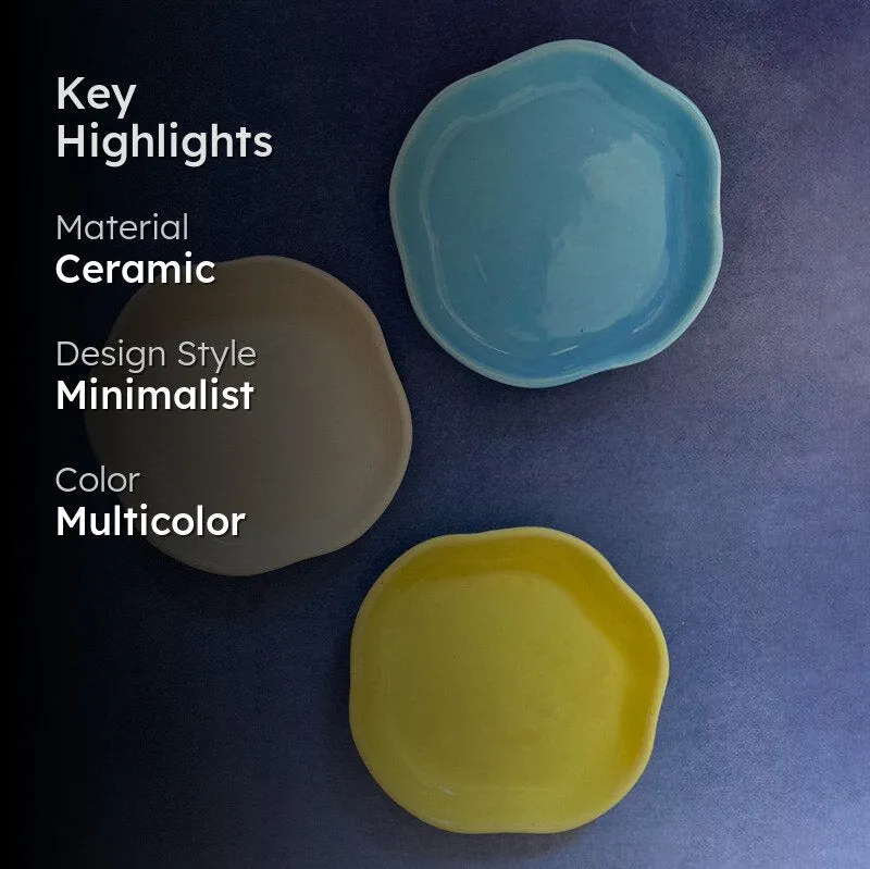 Calmaria Ceramic Platter - Set of Three media 2