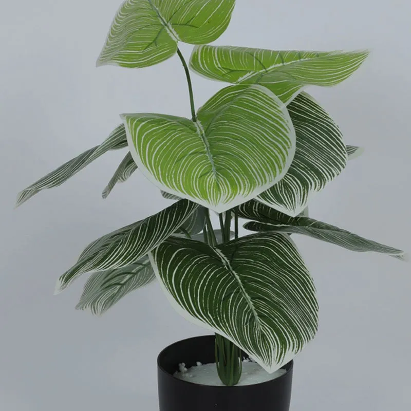Spritz Artificial Plant With Black Plastic Pot - 1.8 Feet media 4