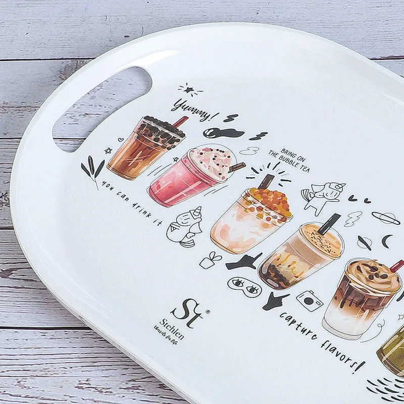 Boba Party Melamine Serving Tray media 5