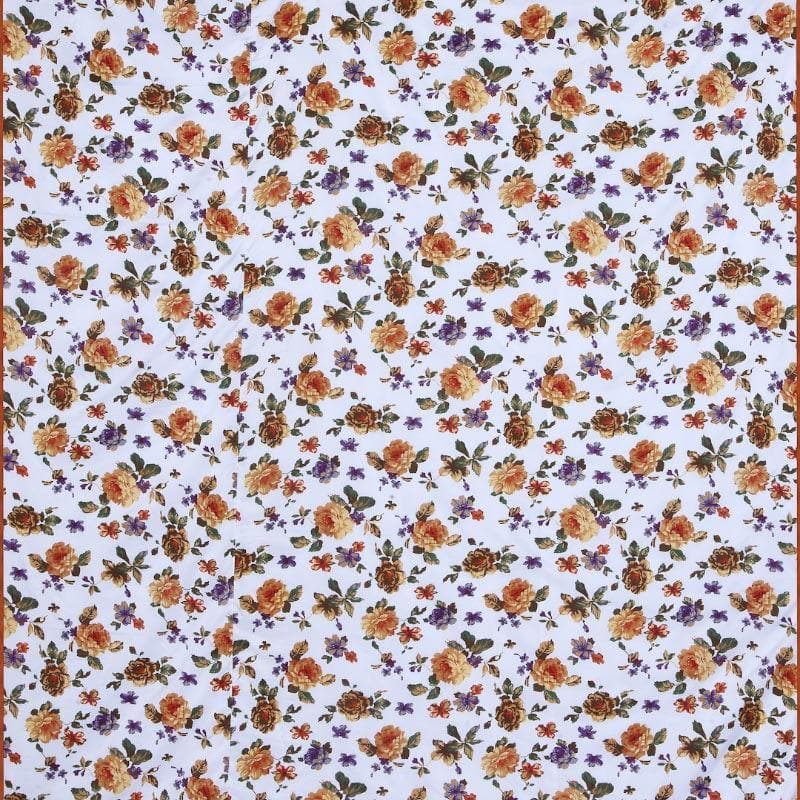 Charmesi Rose Printed Glace Cotton/Microfiber Dohar media 4
