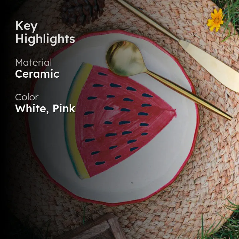 Melon Dreams Ceramic Quarter Plate media 2