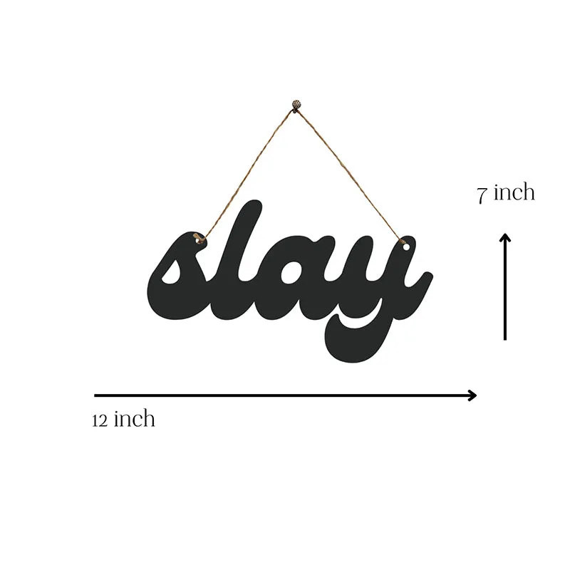 Slay Mild Steel Wall Accent media 5