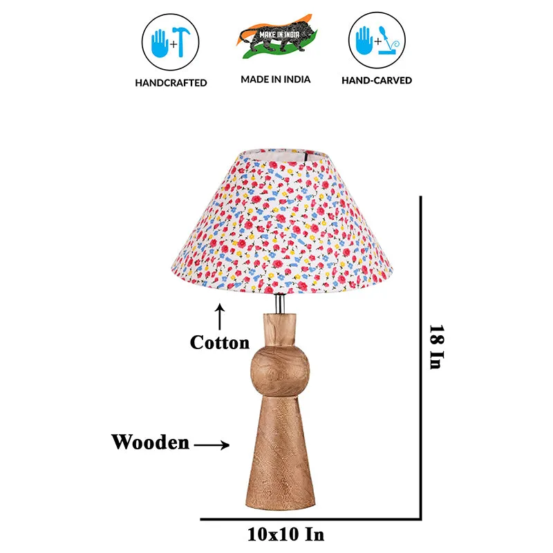 Angler Neo Tiny Fleur Wooden Table Lamp - Multicolor media 6