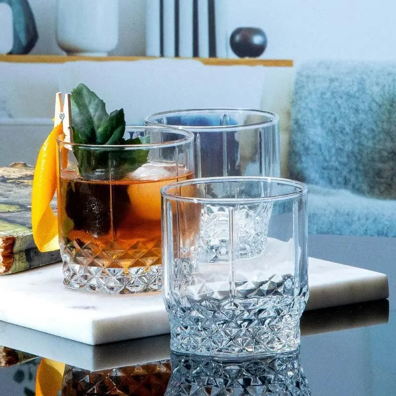 Pasabahce Cassey Old Fashioned Glasses (250 ML) - Set Of Six media 3