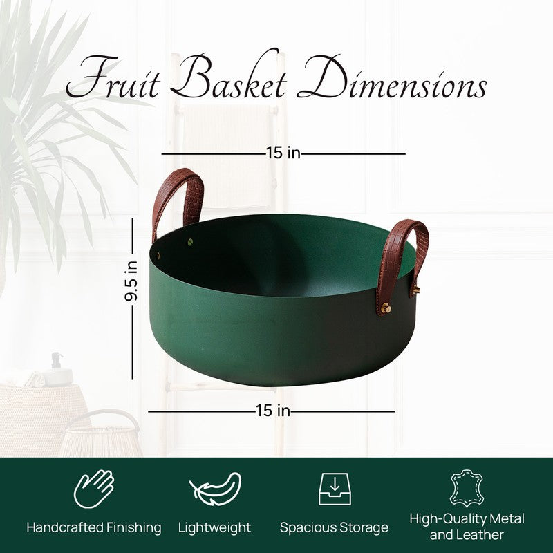 Grucia (Iron, Leather) Basket media 7