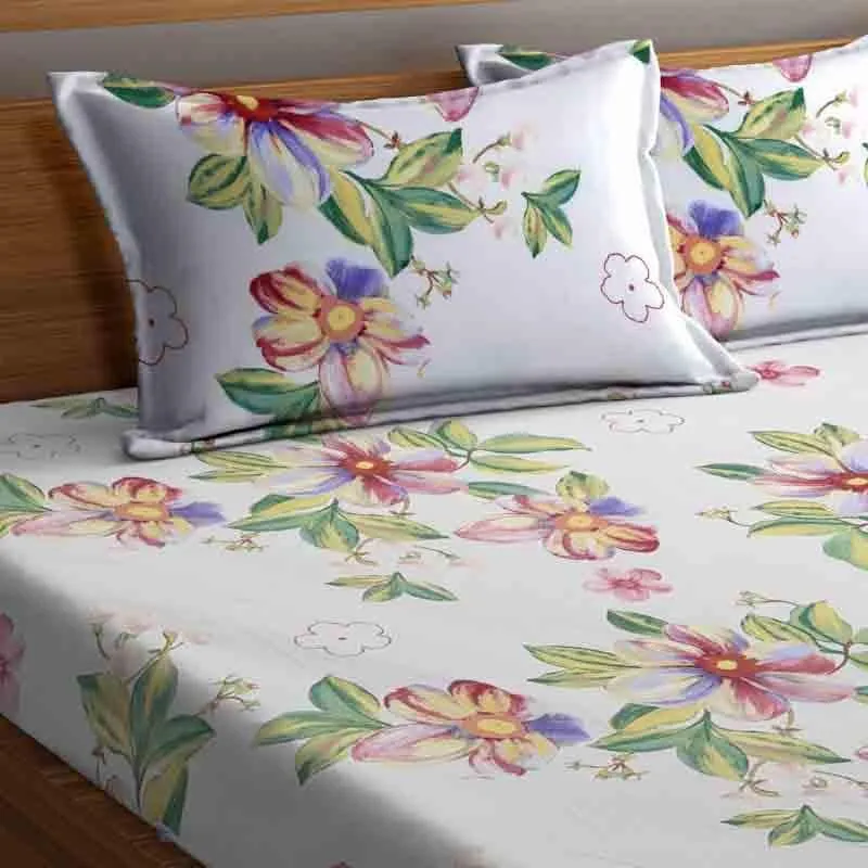 Floral Fest Bedsheet - 180 GSM media 3