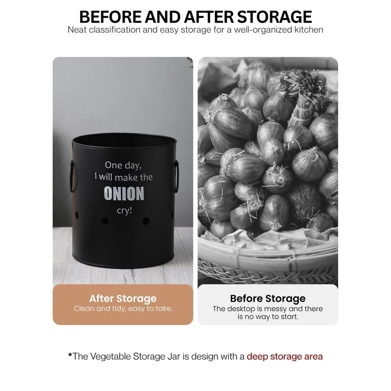 Elegant Onion Container - 6 L media 6