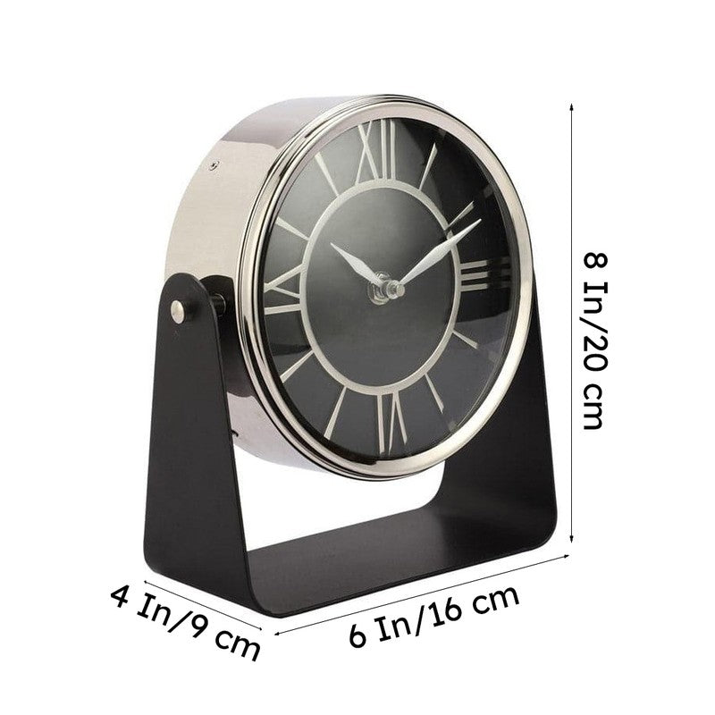 Spartacus Table Clock - Silver media 8