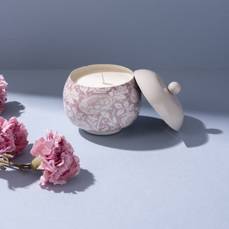 Rosy Ember Scented Candle - Cedar & Rose media 4