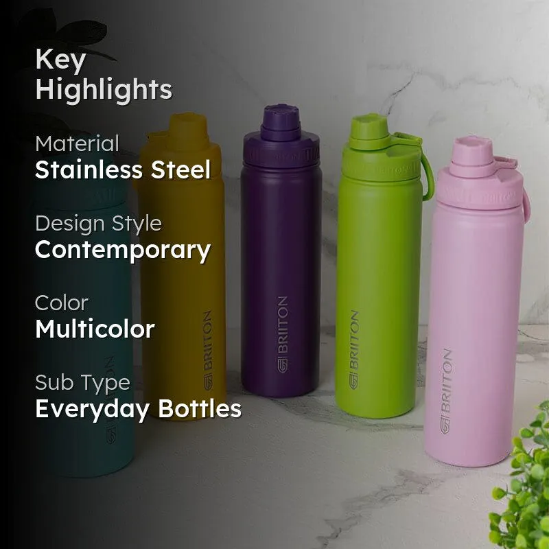 Sip Slay Water Bottle (750 mL Each) - Set Of Five media 2