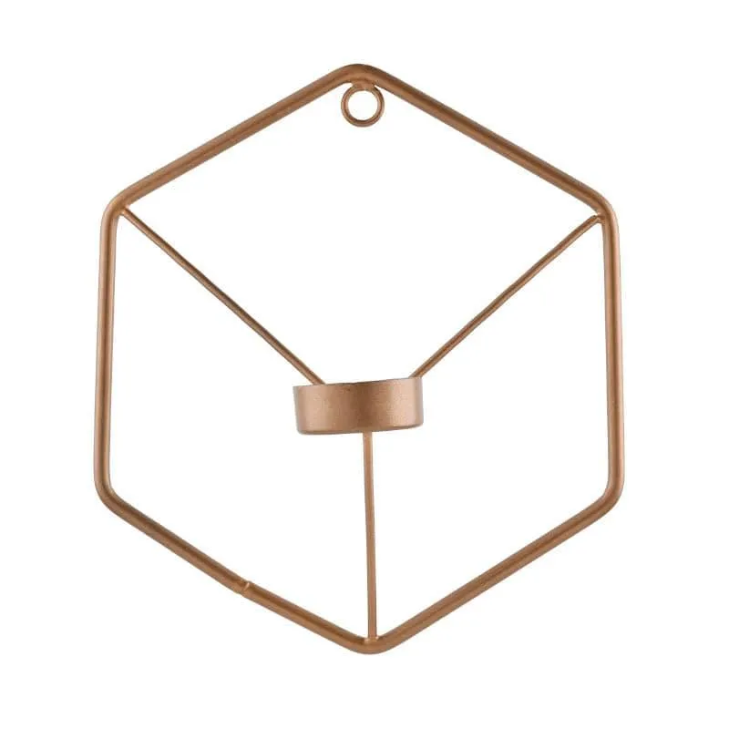 Hexagrid Candle Holder - Set Of Three media 3