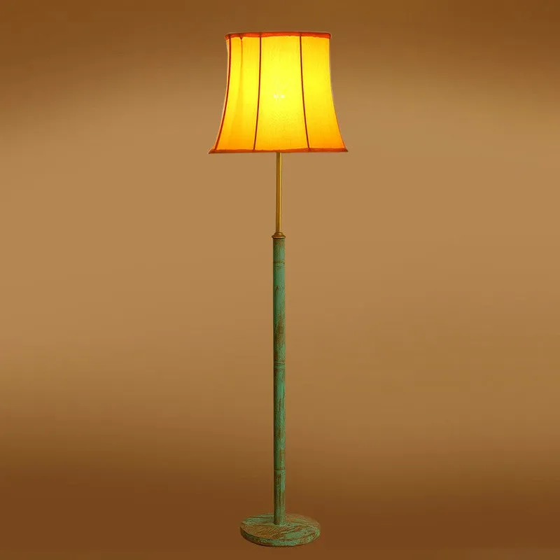 Misty Morning Wooden Floor Lamp - Yellow media 7